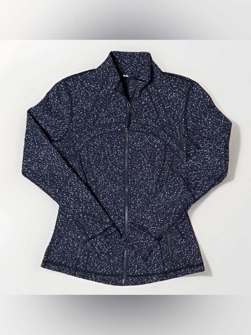 Lululemon Athletica Define Size: 8 Full Zip Track Jacket Speckled Black/White